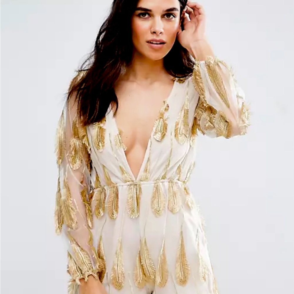 Love & Other Things Romper Foil Design